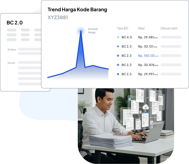 Harga yang janggal ketahuan sebelum sampai ke Bea Cukai