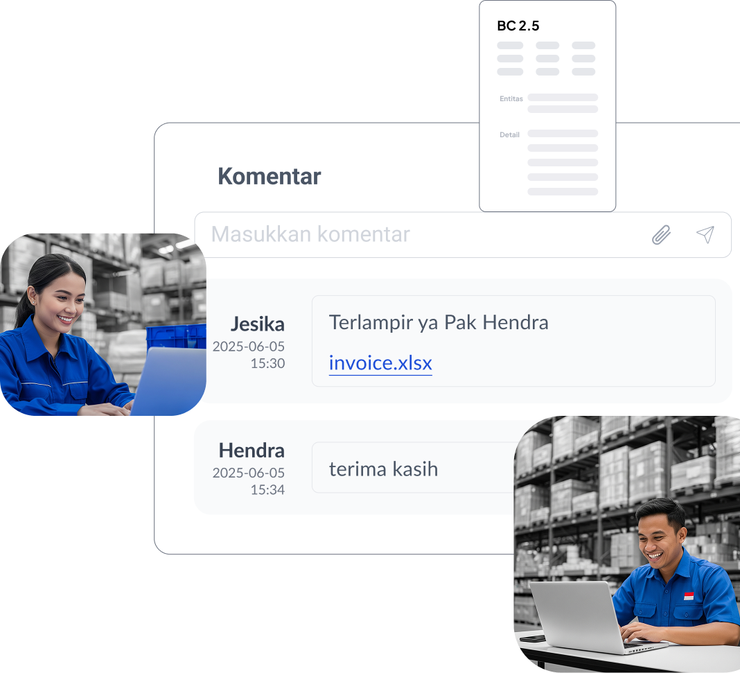 Bahas tiap dokumen langsung di tempatnya