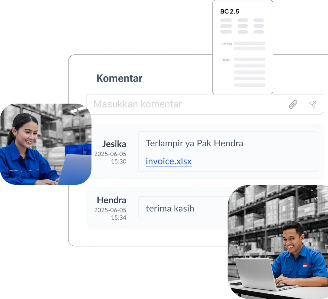 Bahas tiap dokumen langsung di tempatnya